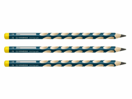 Potlood STABILO Easygraph grafiet 321 HB linkshandig