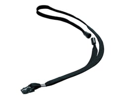 Textielkoord Durable 8119 met klem zwart