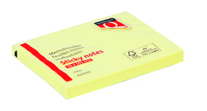 Memoblaadjes Quantore 76x101mm geel