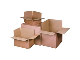 Smartbox Pro Opbergdoos 195x145x90mm, Enkellaags, bruin (1 pak x 25 stuks)