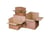 Smartbox Pro Opbergdoos 395x295x90mm, Enkellaags, bruin (1 pak x 25 stuks)