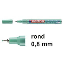 Glanslakmark edding 780 0,8 gr metal/10