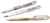 Gelschrijver Pentel K230M medium metallic zilver