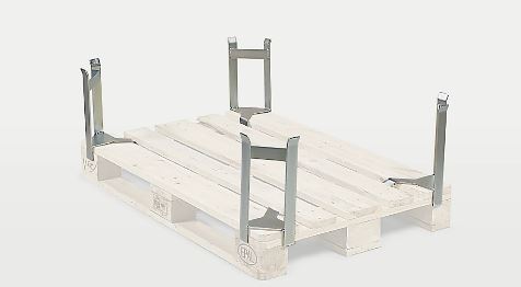 Afstandhouder voor pallets