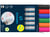 Viltstift Schneider Maxx 290 whiteboard rond assorti 2-3mm 5+1 gratis
