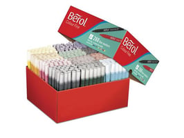 Berol Viltstift F Assorti (pak 288 stuks)