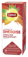 Thee Lipton Energise English Breakfast 25stuks