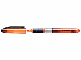 Stabilo Tekstmarker Navigator 1 - 4 mm, oranje (pak 10 stuks) artikel afbeelding