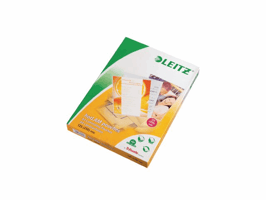 Leitz Briefformaat lamineercarrier, 125 µ, 22,9 x 29,2 cm (pak 100 stuks)