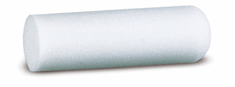 Radiatorrol, 15 cm, schuim super fijn, beugelzijdig rond artikel afbeelding