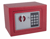 Kluis Pavo mini 230x170x170mm elektronisch rood artikel afbeelding