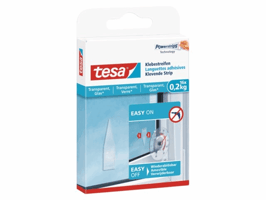 Kleefstrips tesa® dubbelzijdig transparant 0,2kg 16 stuks