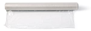 HDPE Stucfolie 200cm breed x 100mtr. x 10 micron transparant