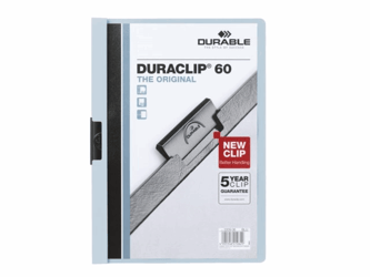 KLEMMAP DURABLE 2209 A4 PL/TR 6MM BLAUW artikel afbeelding