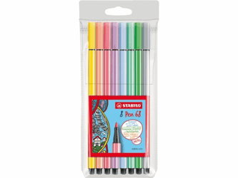 VILTSTIFT STABILO 68/8-01 PASTEL ASS artikel afbeelding