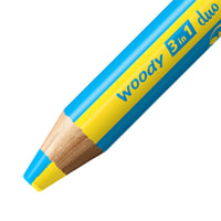 Kleurpotloden STABILO Woody 882 etui 10 stuks + puntenslijper