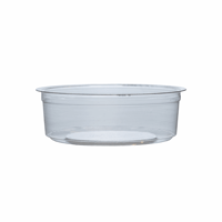 PLA deli container 240ml/11,5cm Ø x 4cm hoog