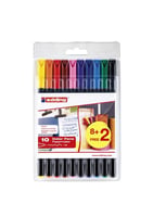 Fineliner edding 1200 1mm assorti set à 8+2 gratis