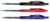 Balpen Quantore drukknop blauw medium