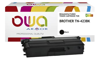 Tonercartridge OWA alternatief tbv Brother TN-423BK zwart