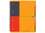 Oxford International Organiserbook 4-gaats, Gelinieerd, A4, Oranje (pak 5 stuks) artikel afbeelding