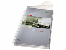 Harmonica showtas Leitz Premium met klep 0.17mm PVC A4