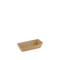 FSC® kraft/PLA coated snackbakje 114x39x35mm A5