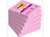Super Sticky Notes, Roze, 76 x 76 mm