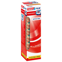 Plakband Tesa film 19mmx10m transparant 8 rollen artikel afbeelding