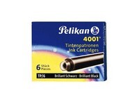 Pelikan 4001 TP/6 vulpen inktpatroon (pak 6 stuks)