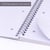 Collegeblok Pukka Jotta A4 ruit 5x5mm 4-gaats 200 pagina's 80gr groen