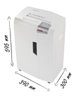 Papiervernietiger HSM Shredstar X13 snippers 4x37mm
