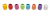Polyband Haza bright set 8 kleuren