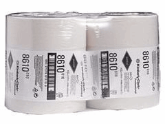 Kimberly Clark Hostess Jumbo toiletpapier, 1-laags, kleur wit. Verpakt per 6rol
