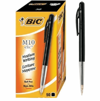 Balpen Bic M10 fine zwart
