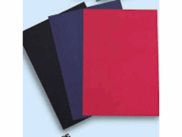 GBC Schutbladen A4 zwart 300 micron (pak 100 stuks)