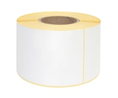 Zebra labeletiket Quantore 800740-605 102x150mm 76mm wit permanent