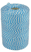 Katoenkoord No.16 BL/W spoel ca. 100 gram - 20 spoelen per pak