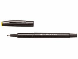 FINELINER PILOT RAZOR POINT SW-10 PP 0.4MM ZWART artikel afbeelding