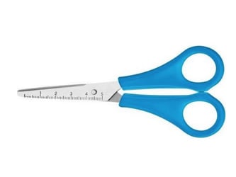 Westcott Schaar Kids 13cm spitse punt RH blauw
