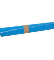HDPE afvalzakken 80 x 110 cm blauw, T25, 140 liter