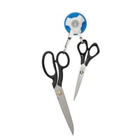 Magneet met dubbele carrouselhaak Ø 56 mm, VE = 5 stuks hechtkracht 18 kg, blauw/grijs