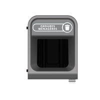 Configure Recyclingstation Rest FR 57 ltr, Rubbermaid