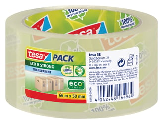Verpakkingstape Tesa 58297 Eco transparant Ultra strong