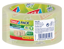Verpakkingstape Tesa 58297 Eco transparant Ultra strong