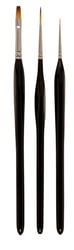 Penselenset Zahn modelbouw 3-delig