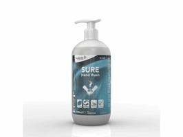Diversey SURE handzeep, plantaardig, 100% biologisch afbreekbaar, 500 ml (doos 6 x 500 milliliter)