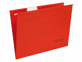 Hangmap Djois Euroflex recycled A4 V-bodem rood