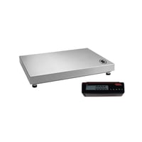 Tafelweegschaal groot weegplatform b x d = 520x400 mm weegbereik tot 30 kg, afleesbaarheid 10 g