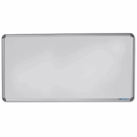 Design wandbord plaatstaal, gelakt (Bordhoogte: 1200 mm; Breedte: 2.400 mm; Gewicht: 22.4 kg; Hoogte: 1200 mm)